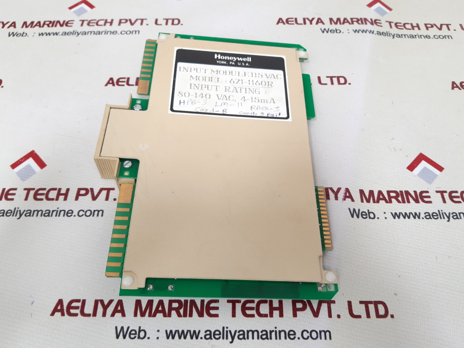 Honeywell 621-1160r input module d030009124.b