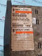Merlin gerin sepam 2035 circuit breaker