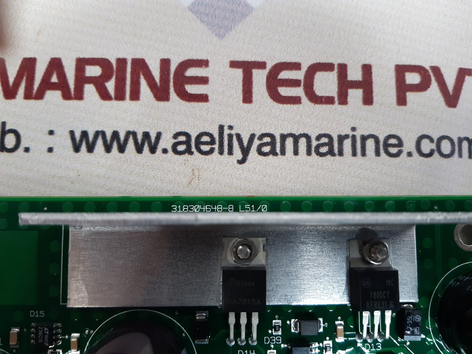 Alfa laval 318304648-8 l51/0 board 318304648-8.l50/0