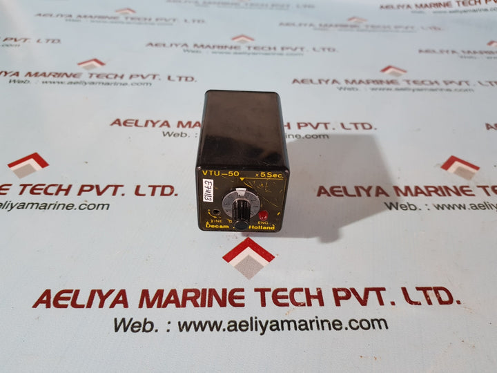 Decam vtu-50 time delay relay 110v 50/60hz