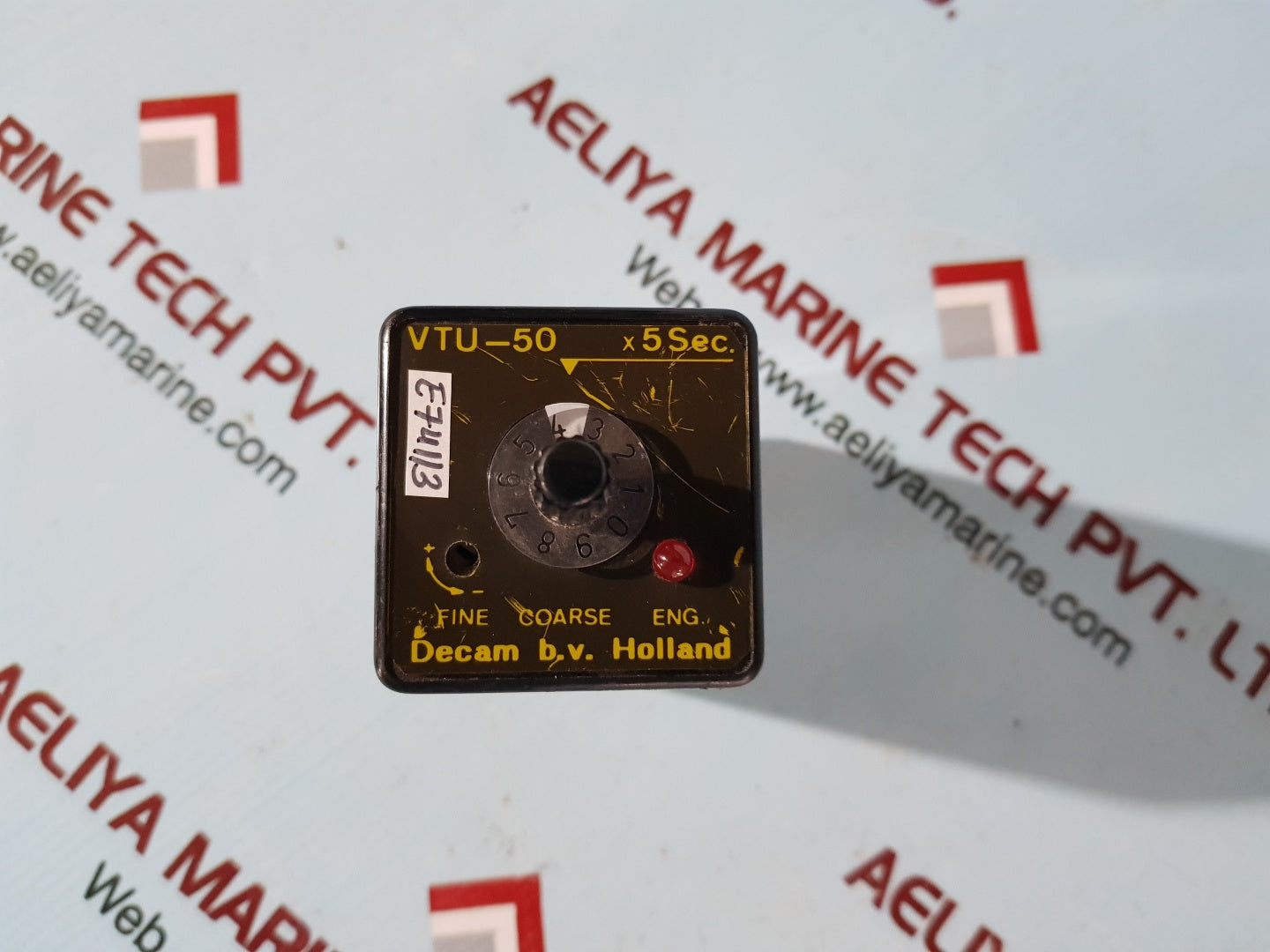 Decam vtu-50 time delay relay 110v 50/60hz