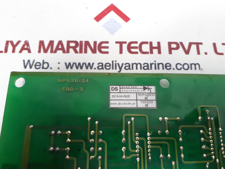fbd-3 pcb card npn36124 used