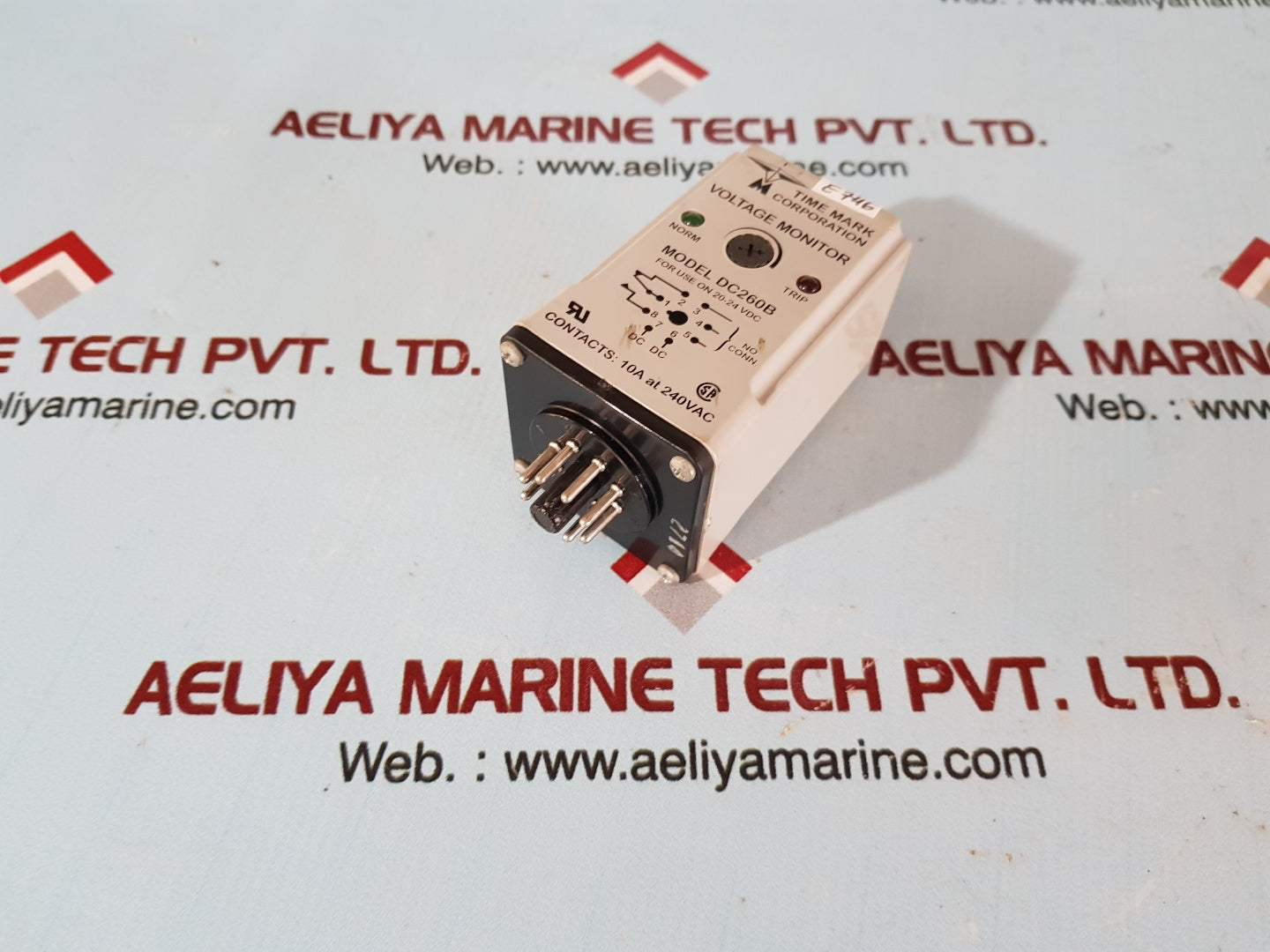 Time mark dc260b voltage monitor