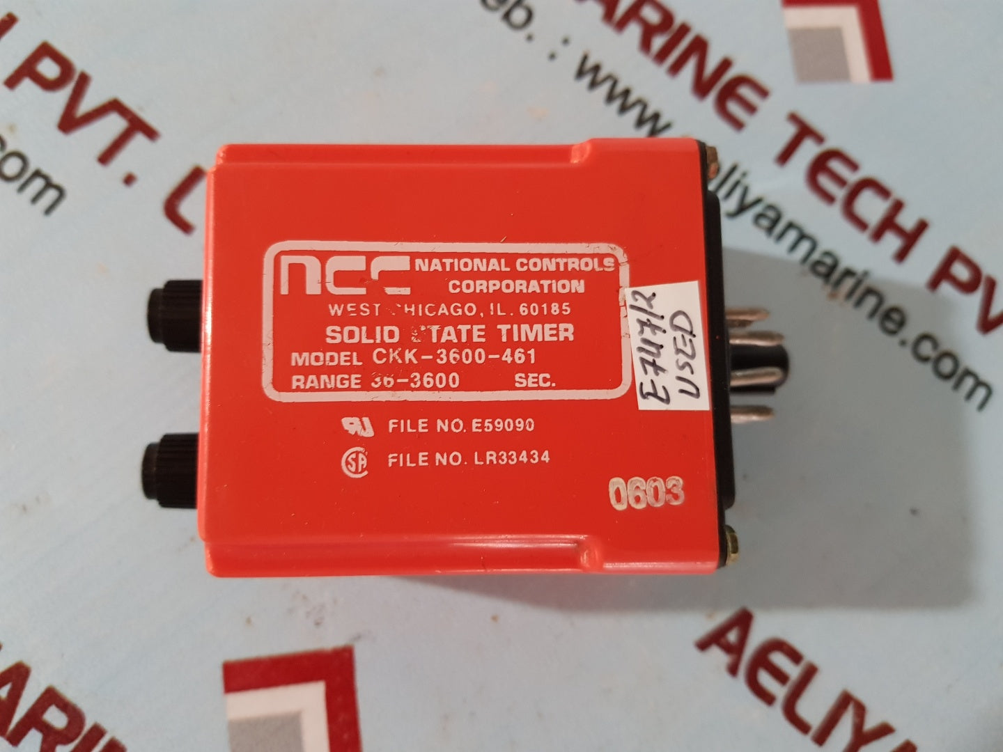 Ncc ckk-3600-461 solid-state timer