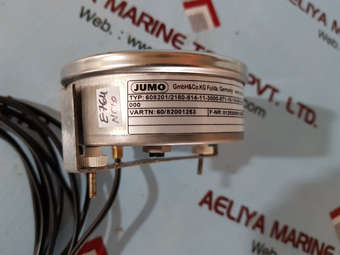 Jumo 608201/2180-814-11-3000-871-10-104-96-46-45/000 dial thermometer