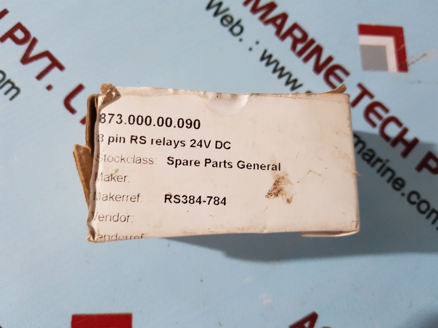 RS 348-784 8 pin rs relays 24v dc