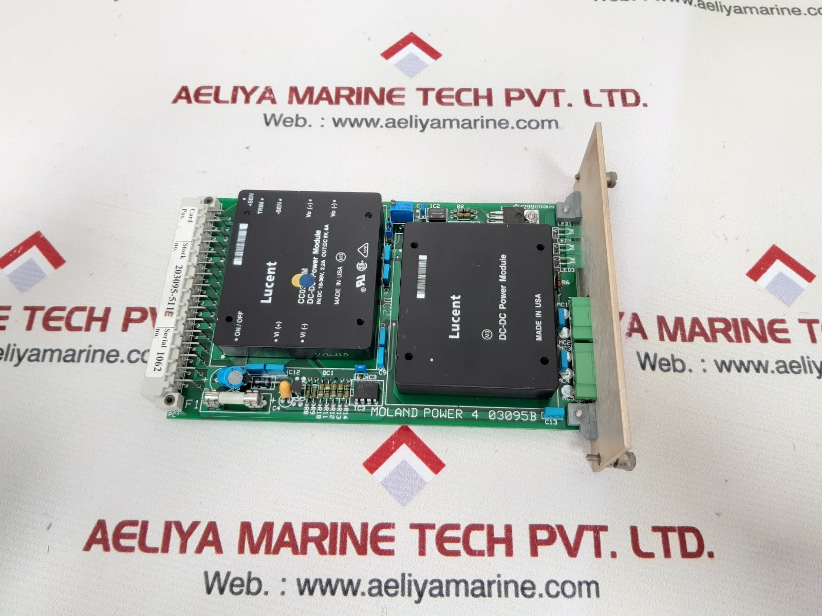 Scana moland c.p.1 pcb card 203095-511e