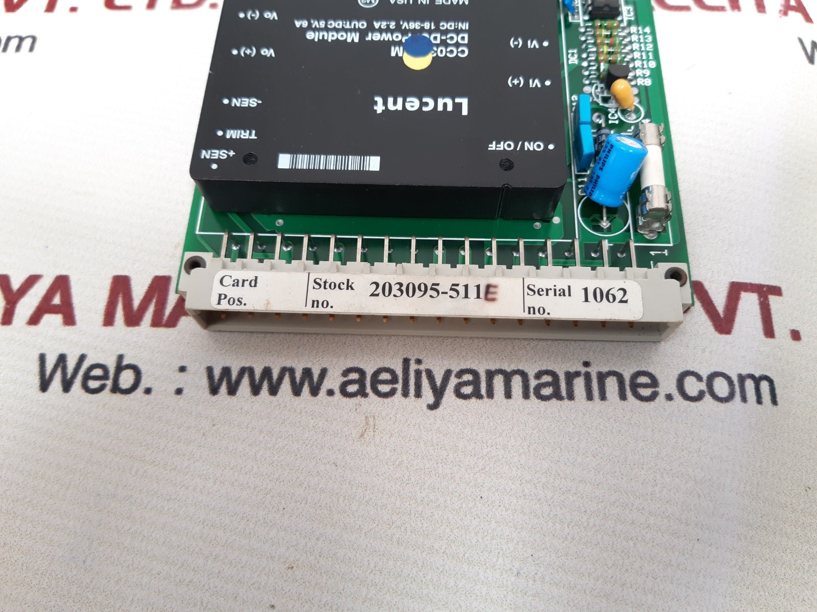 Scana moland c.p.1 pcb card 203095-511e