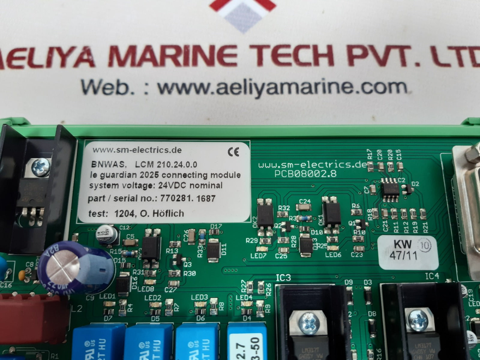 Sm electrics pcb08002.8 connecting module