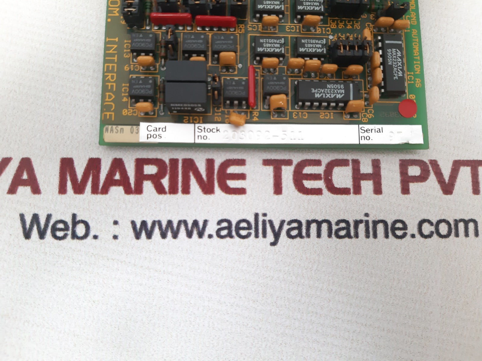 Moland 03092 pcb card