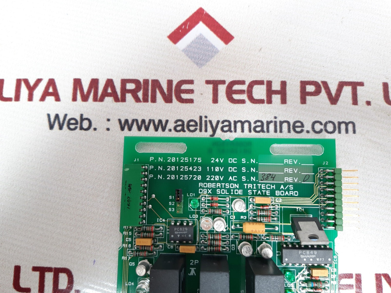 Robertson tritech d9x solide state board 20125167 b