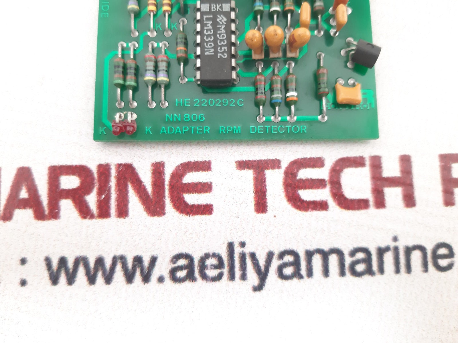 Nor control nn 806 adapter rpm detector he-220292c