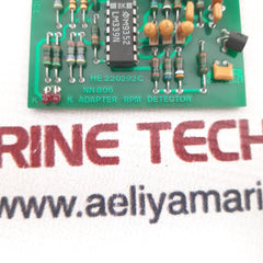 Nor control nn 806 adapter rpm detector he-220292c