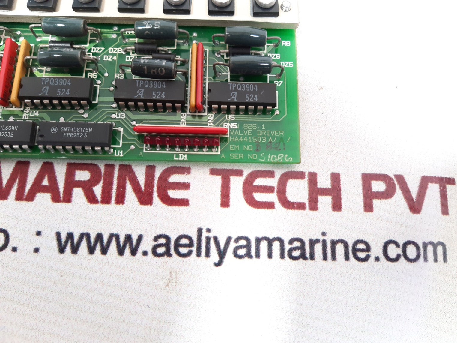 Norcontrol nn 826.1 vavle driver ha441503 a/a