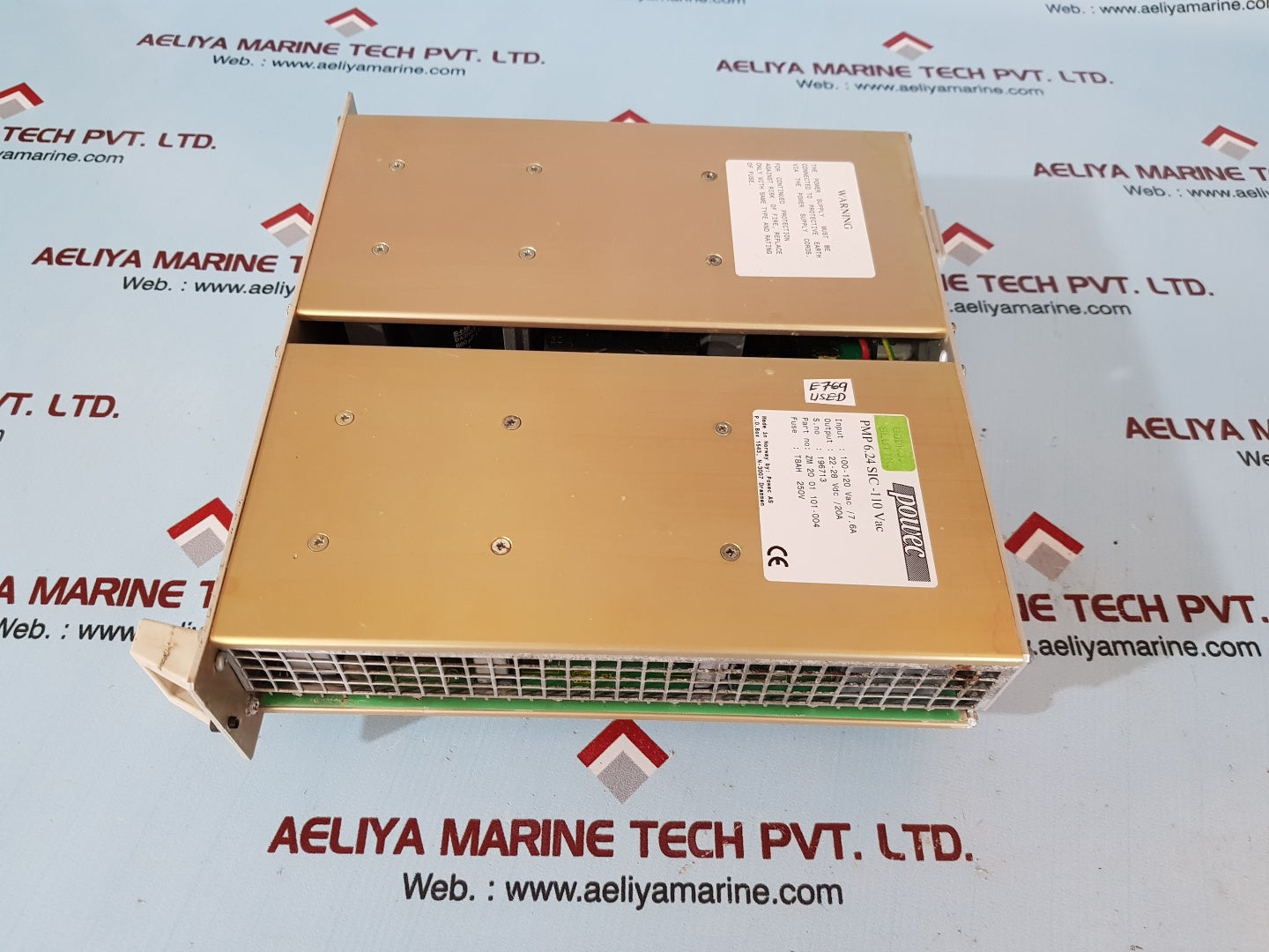 Powec pmp 6.24 sic-110 vac power supply