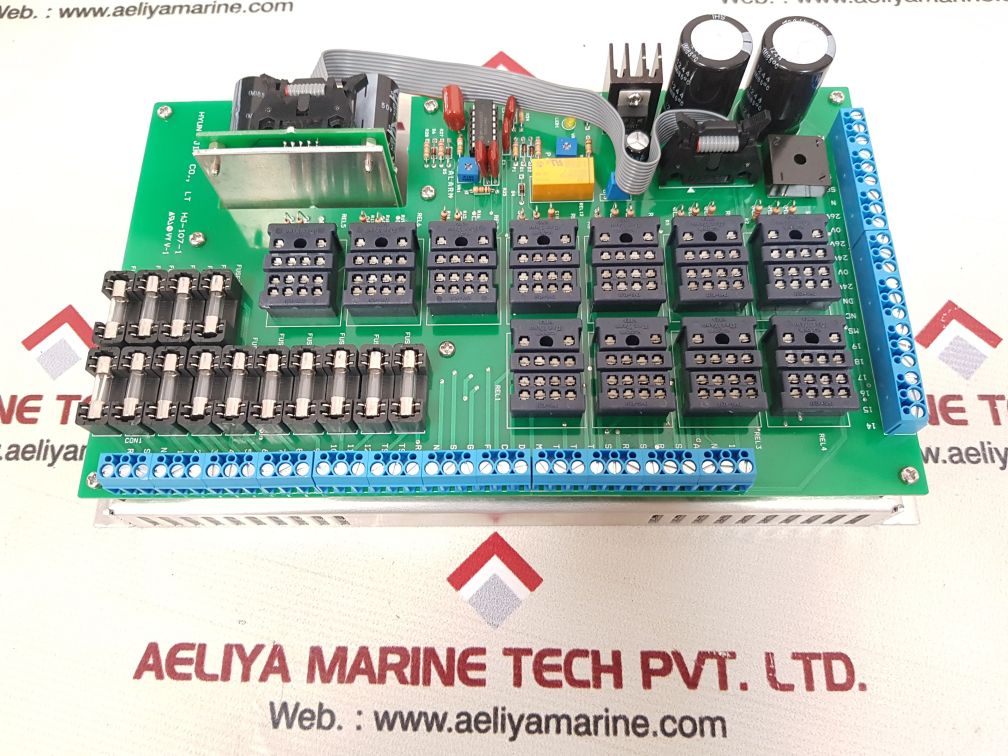 Hyun jin hj-107-1 signal light pcb card new
