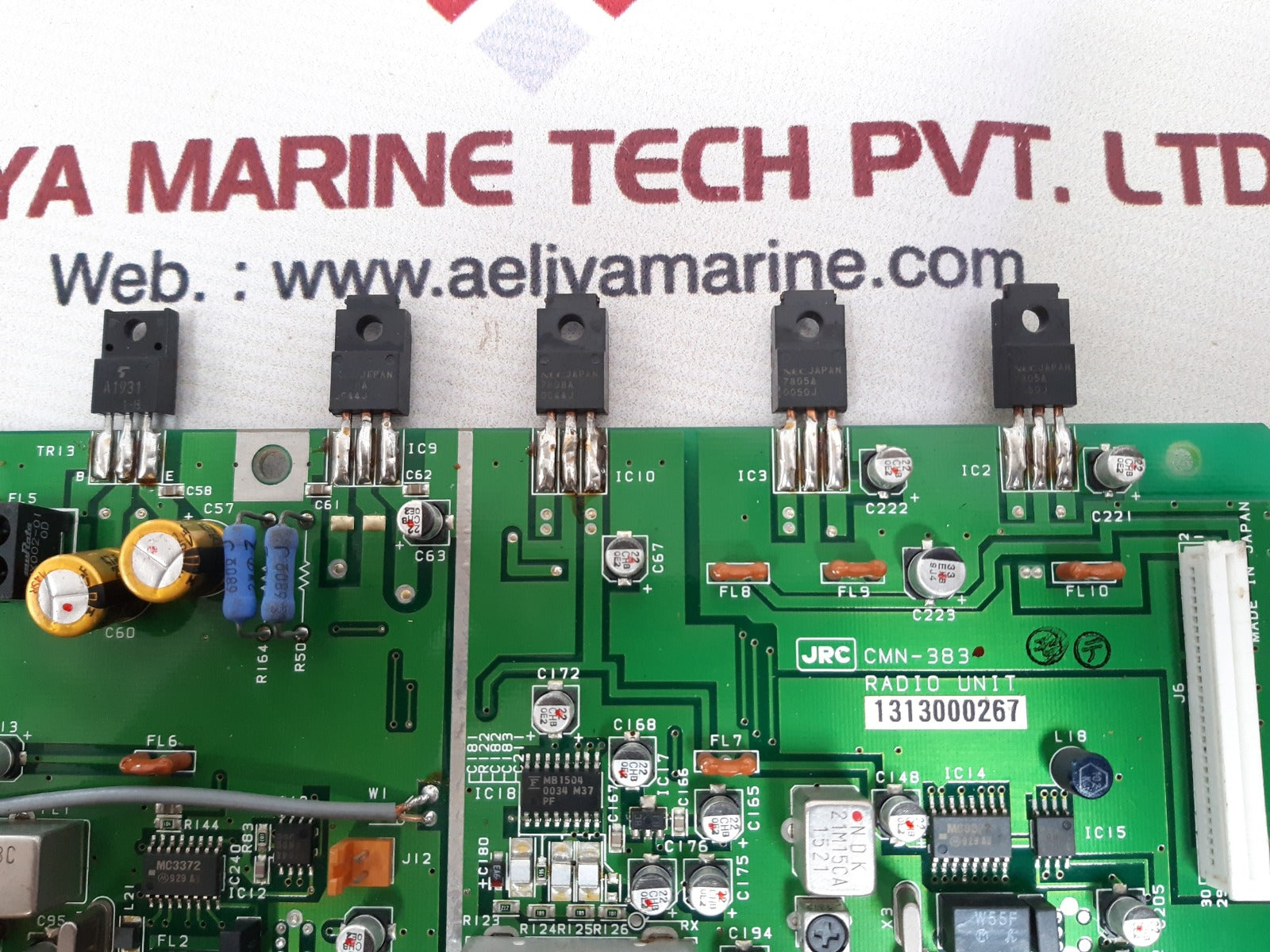 Jrc cmn-383 pcb card 