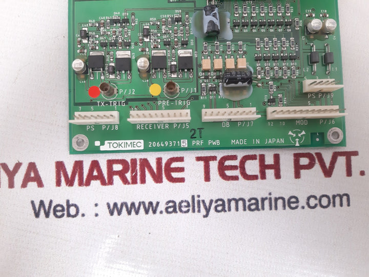 Tokimec 20649371 prf pwb pcb card 