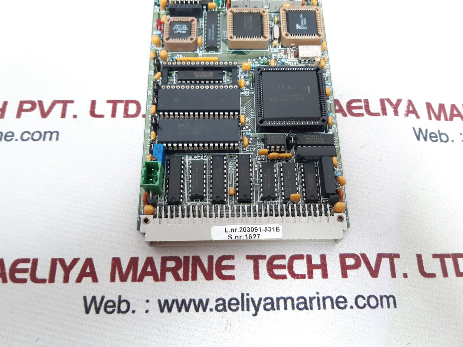 Moland 203091-531b pc board input module cpu-lan