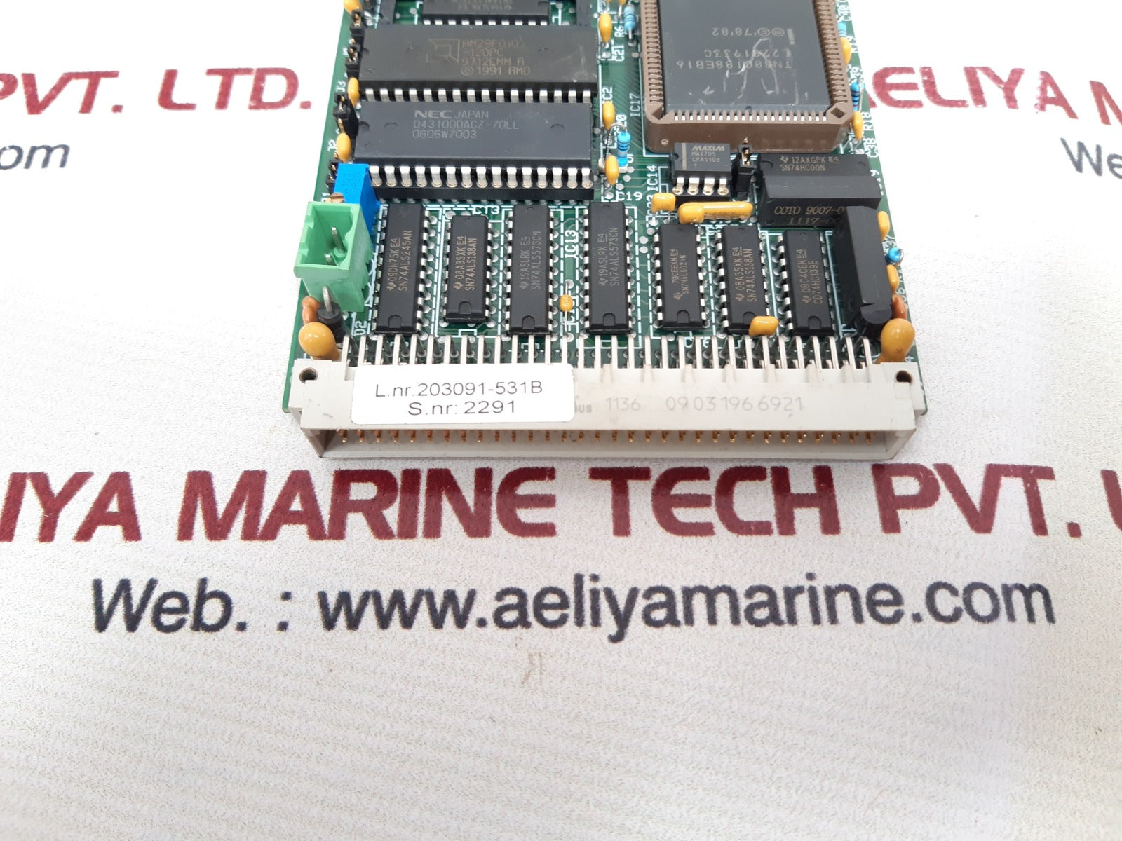Moland 203091-531b pcb card cpu-lan 03091b
