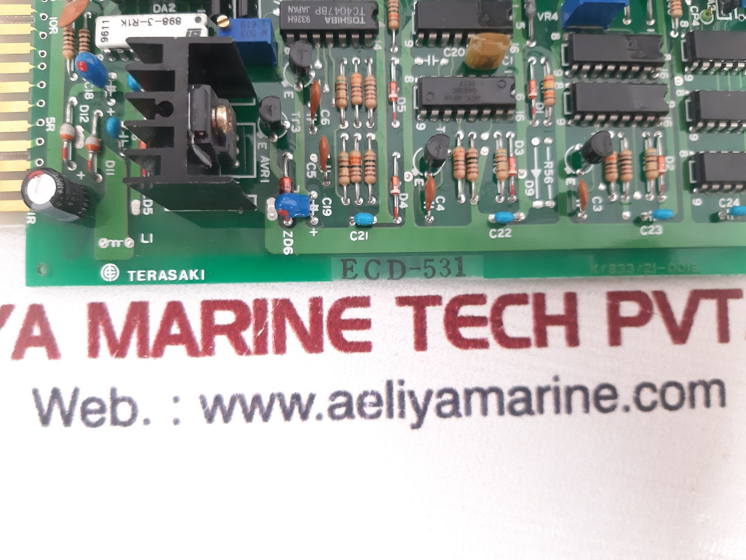 Terasaki ecd-531 pcb card k/833/21-001b