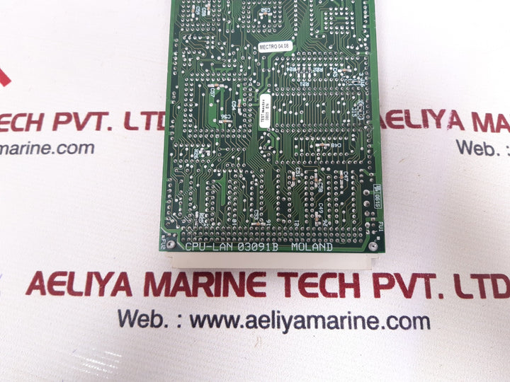 Moland 203091-531b pc board input module cpu-lan used