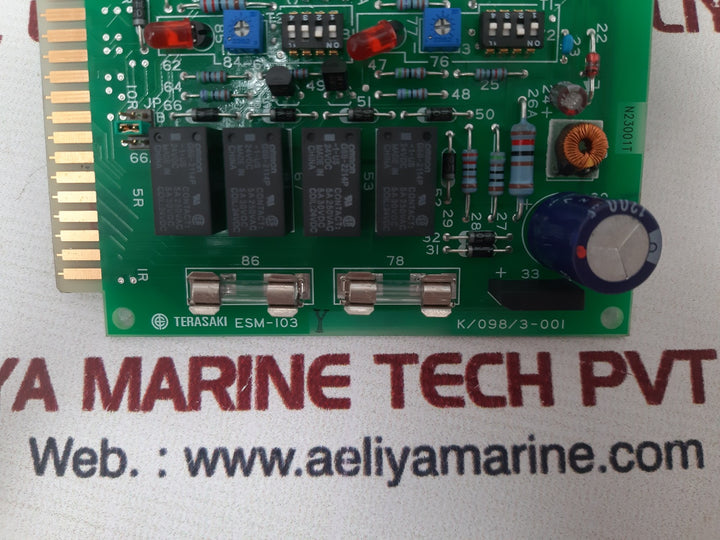 Terasaki esm-103y pcb card k/098/3-001