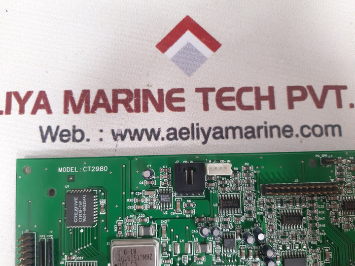 Creative technology ct2980 pcb card