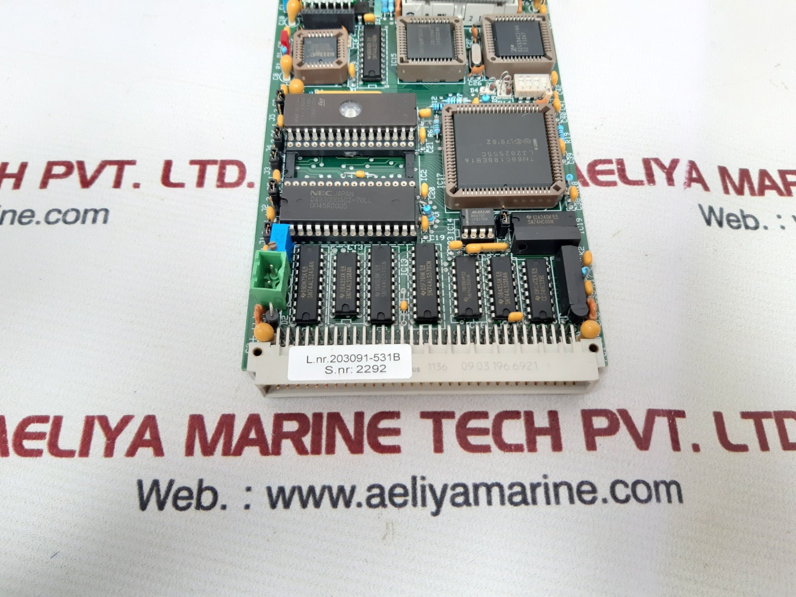Moland c.p.2 203091-531b pc board input module 