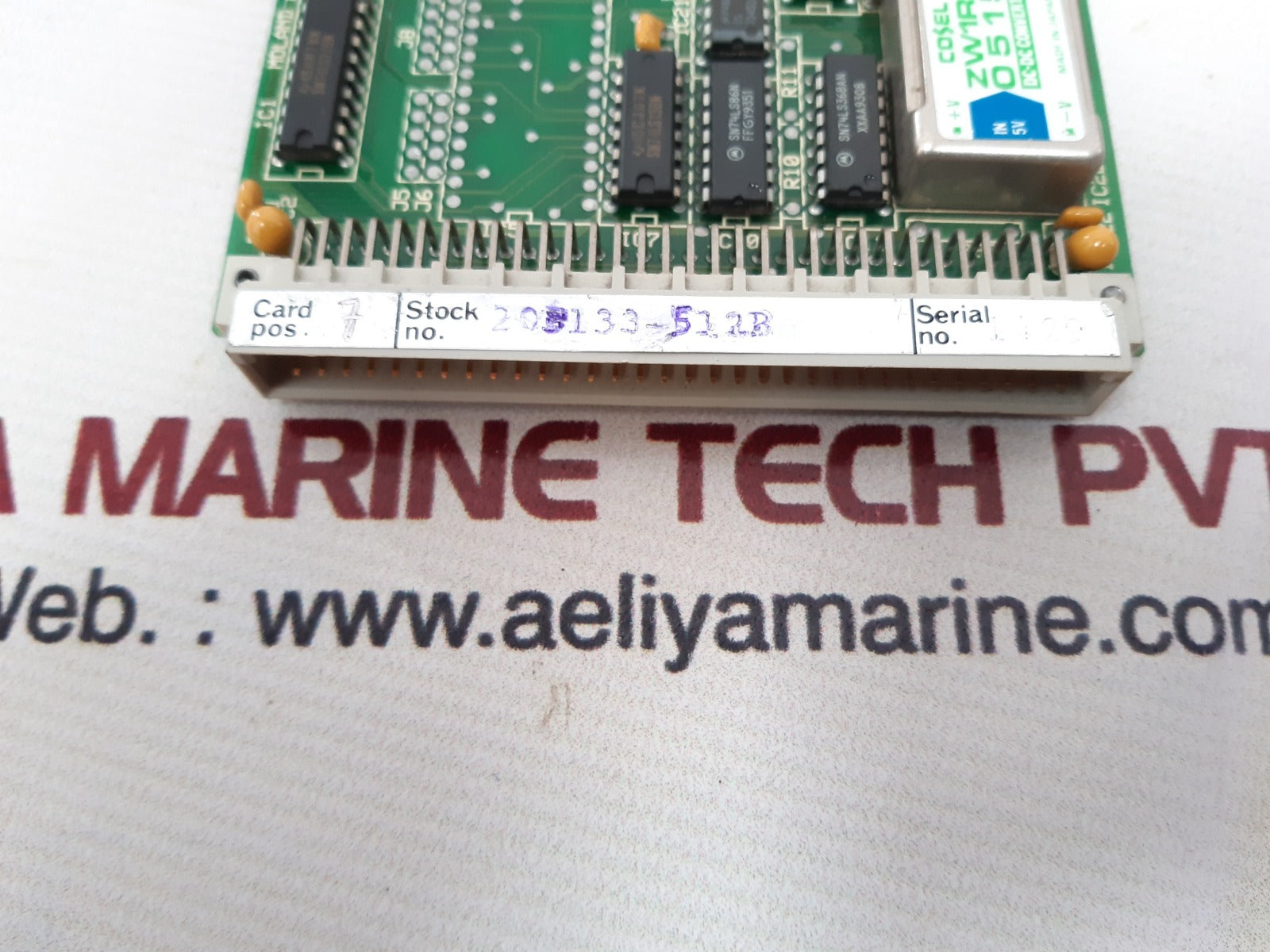 Moland 203133-512b pc board input module 03133 b