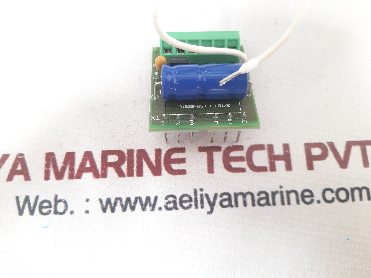 Alfa laval 318304653-1 power supply board