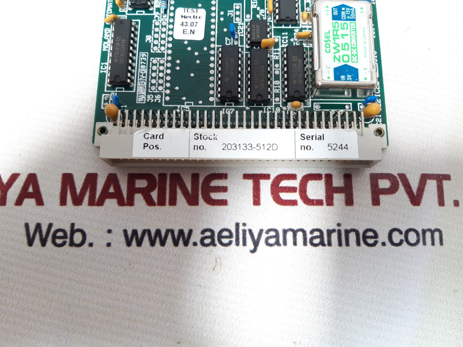 Moland 203133-512d multi input pcb card 03133c