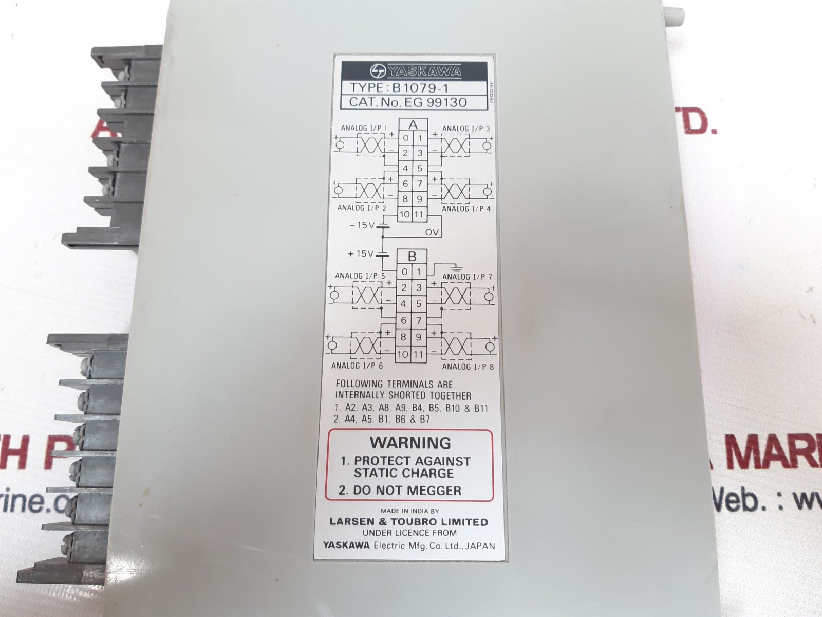Yaskawa b1079-1 relay module 