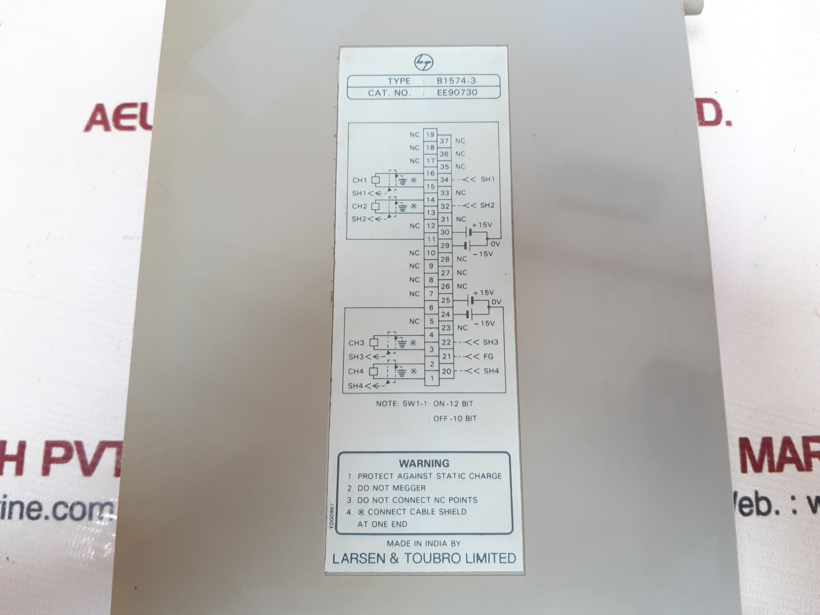 Yaskawa b1574-3 relay module 
