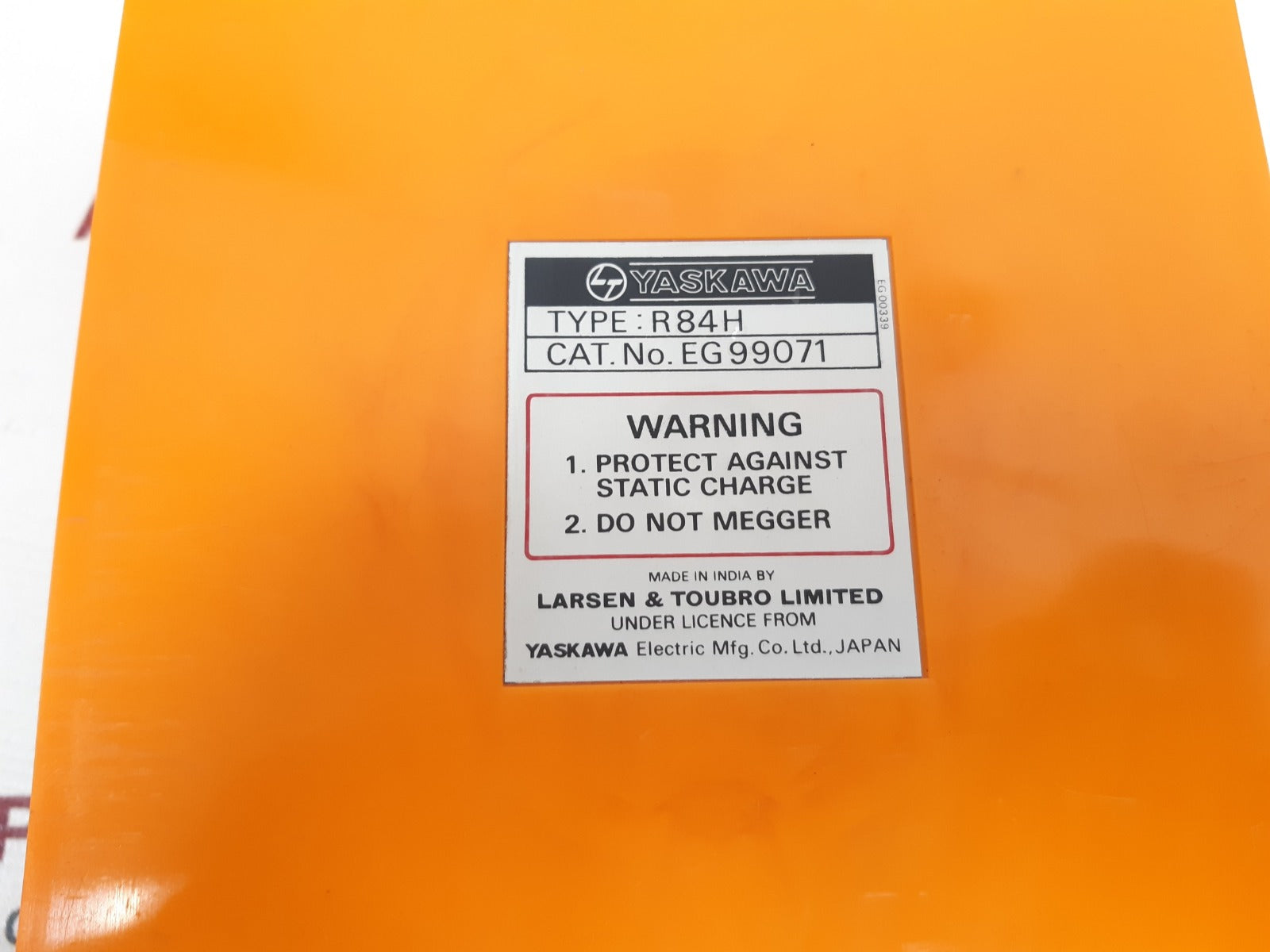 Yaskawa ddscr- r84h controller