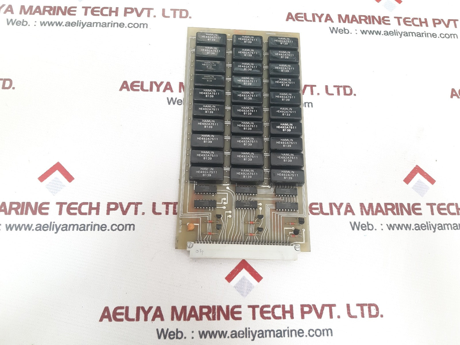 Grundy & partners aw711 b pcb card aw711 a