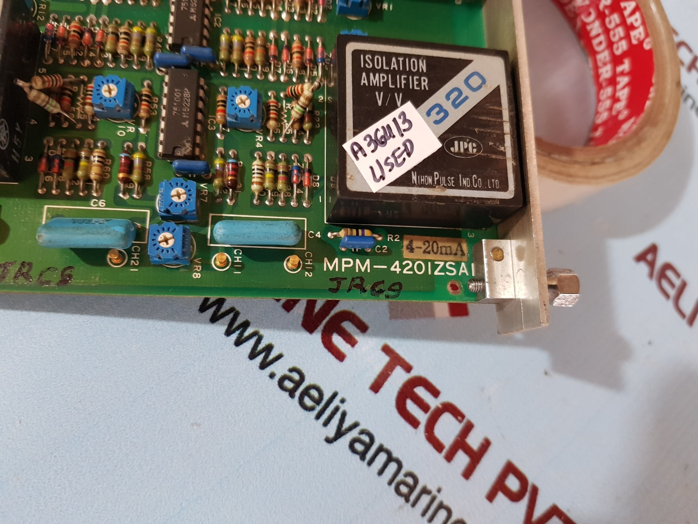 Jrcs mpm-420izsai 4-20ma pcb card
