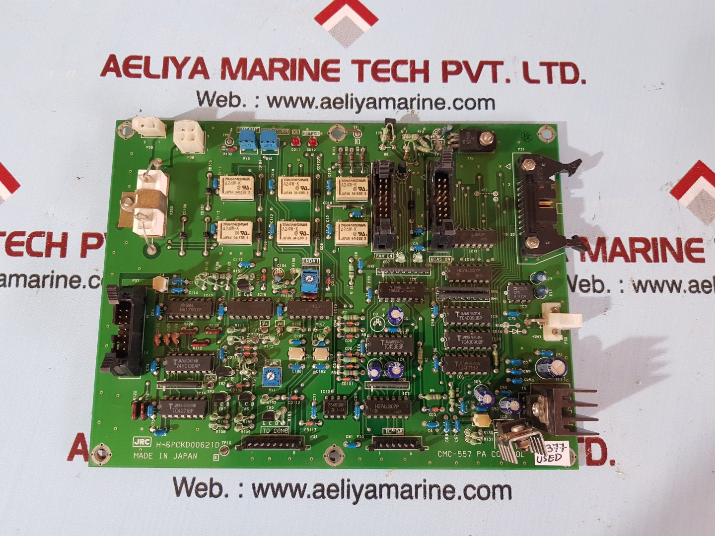 Jrc cmc-557 pa control pc board h-6pckd00621d
