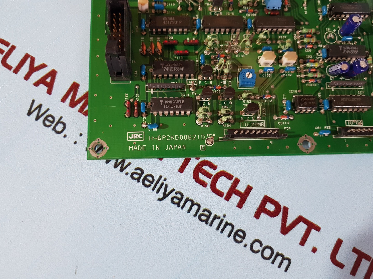 Jrc cmc-557 pa control pc board h-6pckd00621d