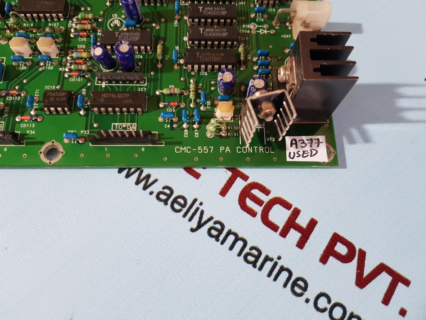 Jrc cmc-557 pa control pc board h-6pckd00621d