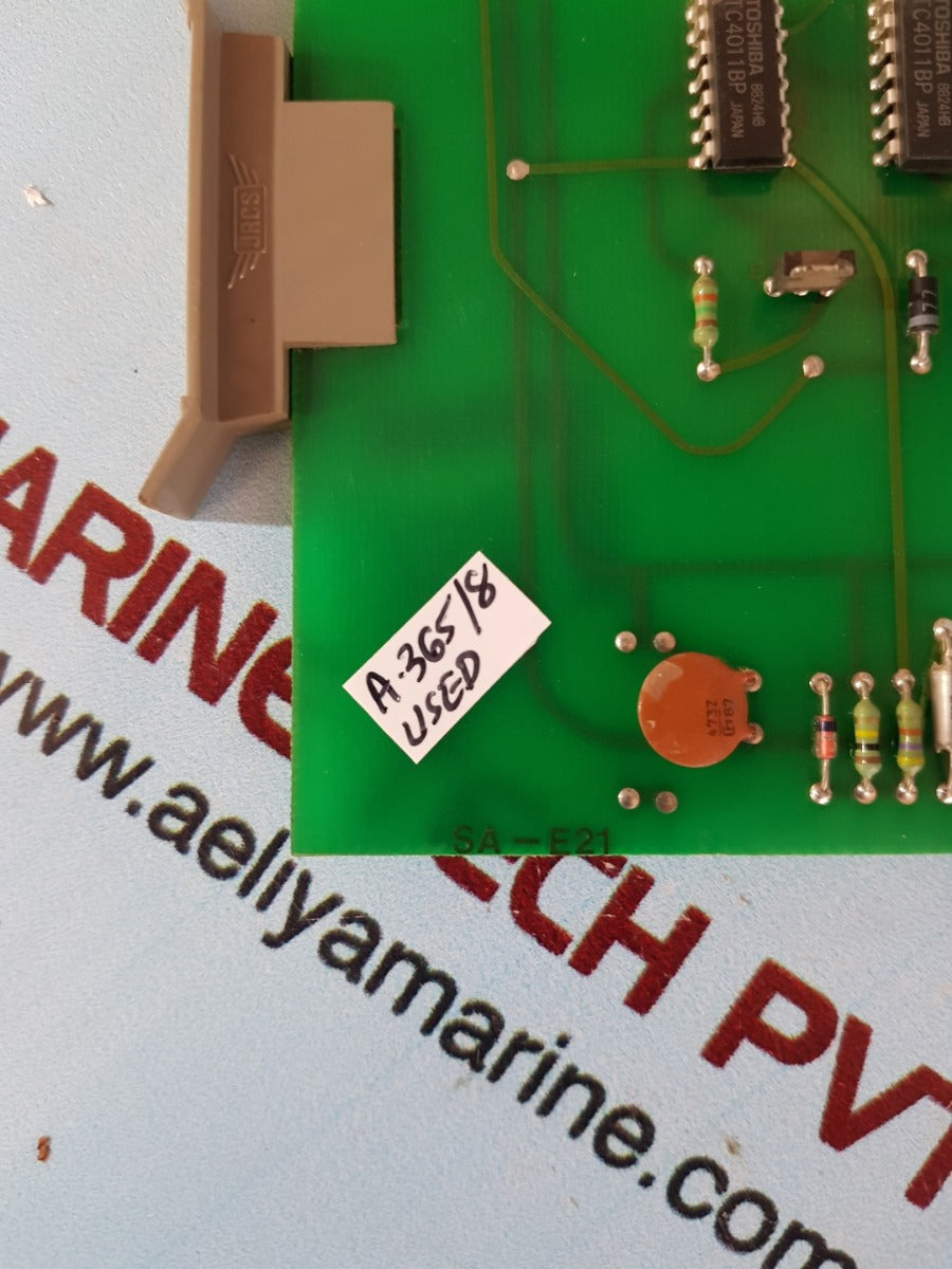Jrcs sa-e21 annunciator pcb board