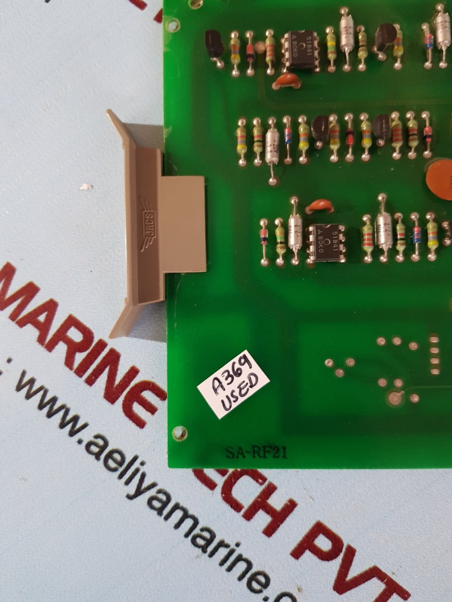 Jrcs sa-rf21 annunciator pcb circuit card