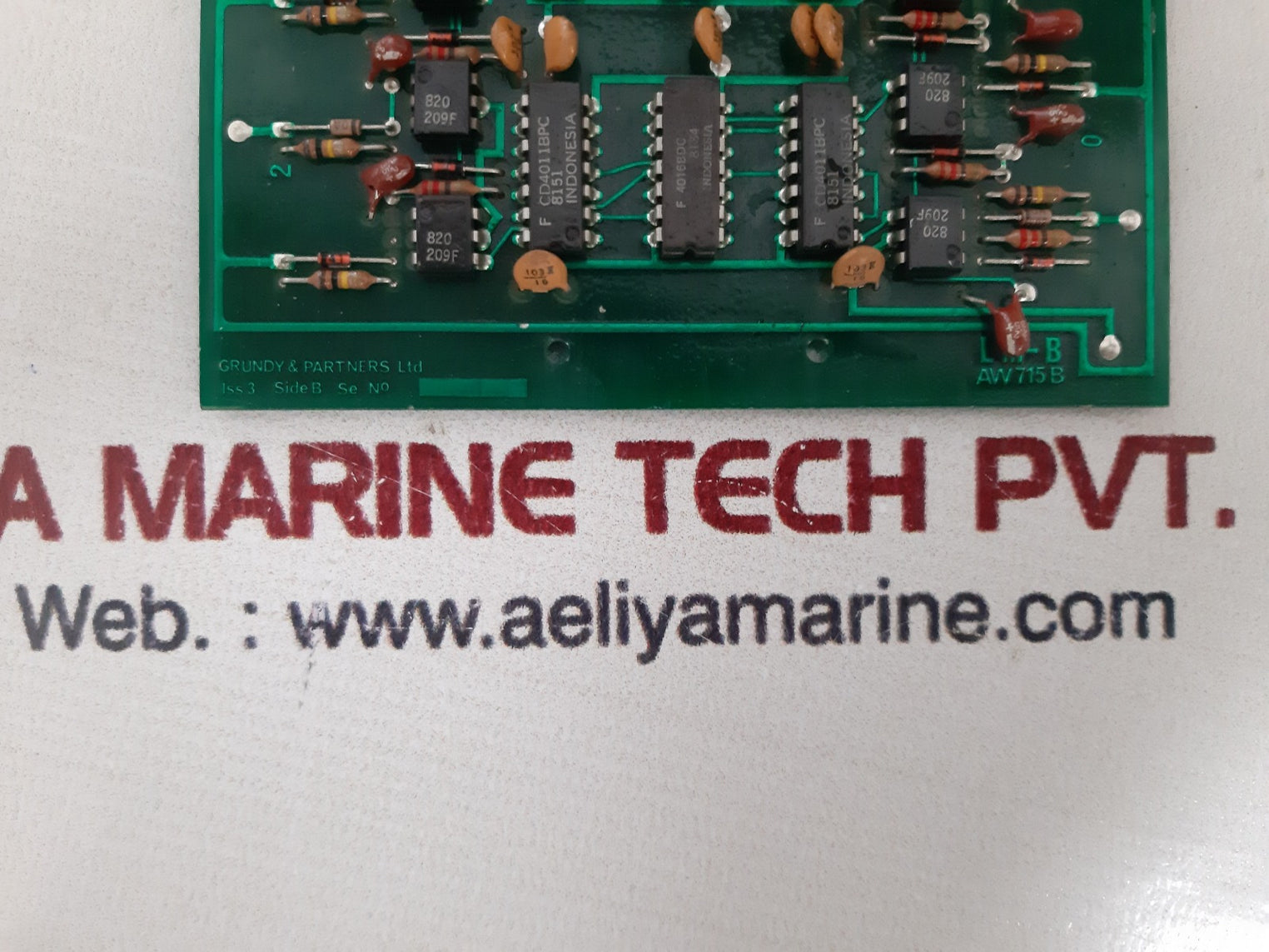 Grundy & partners lm-b aw715b pcb card lm-a aw715 a