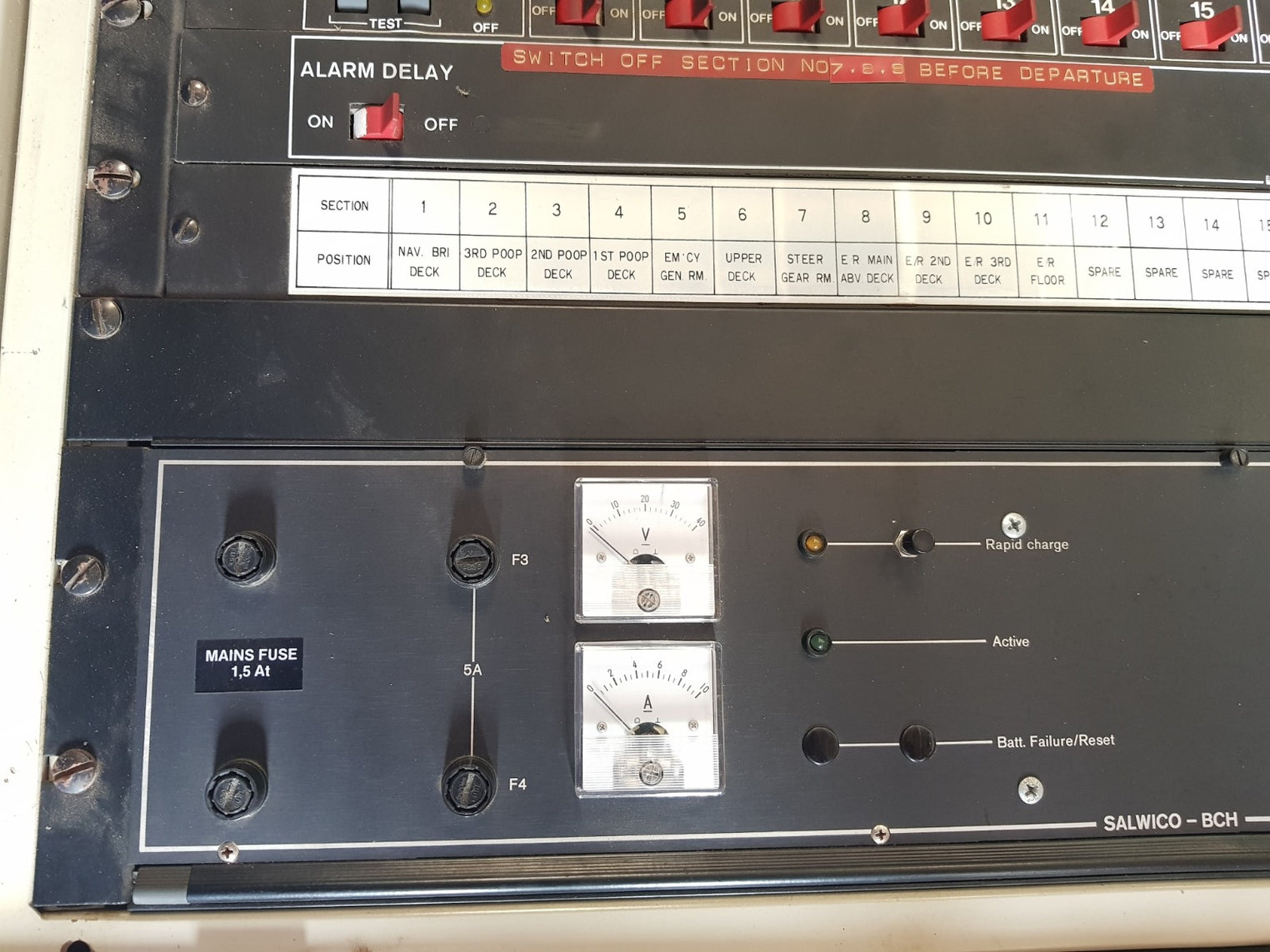 Salwico C300 Gas and Fire Alarm System Panel Fire Alarm C300 BCH SG-3066