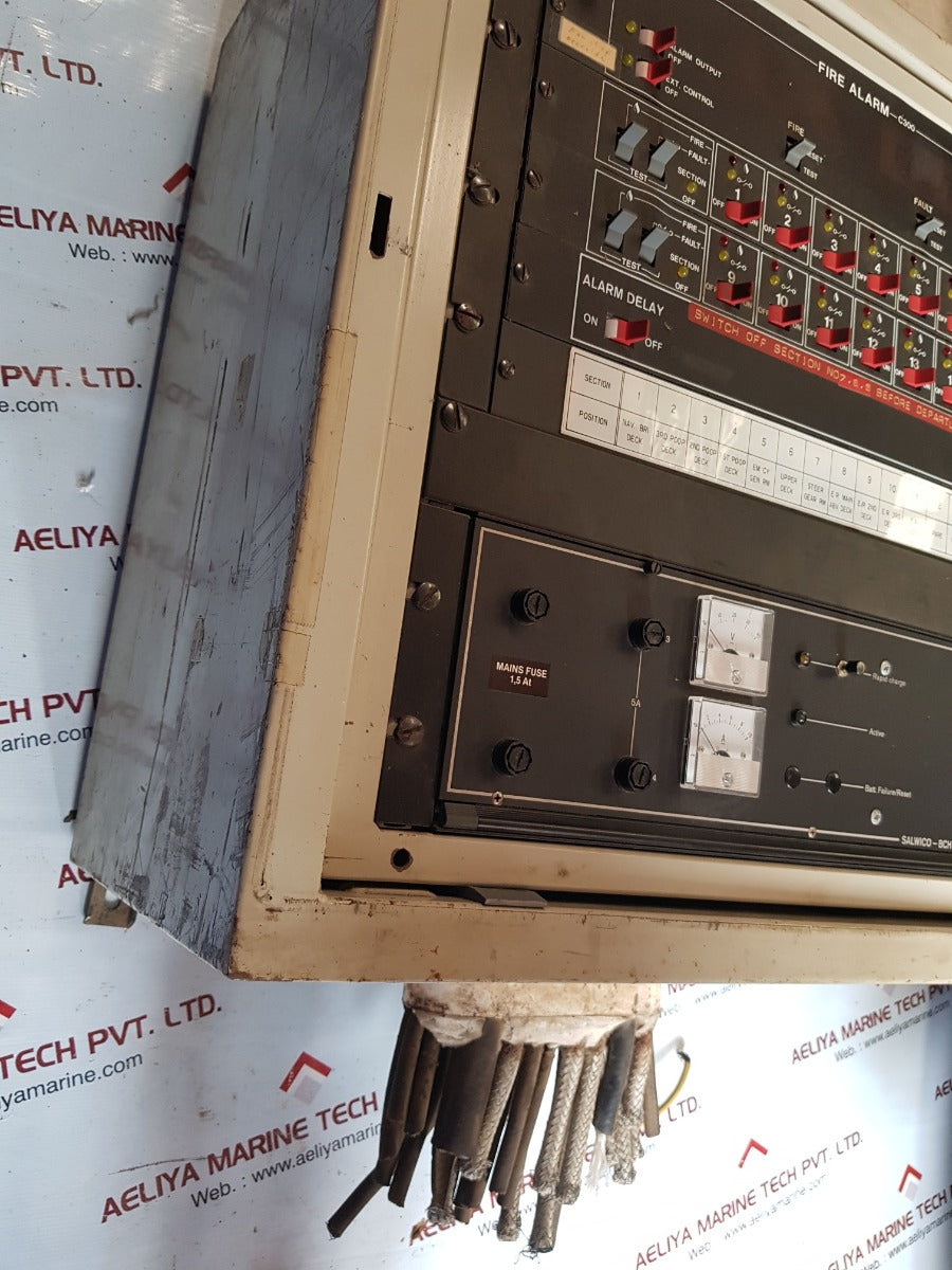 Salwico C300 Gas and Fire Alarm System Panel Fire Alarm C300 BCH SG-3066