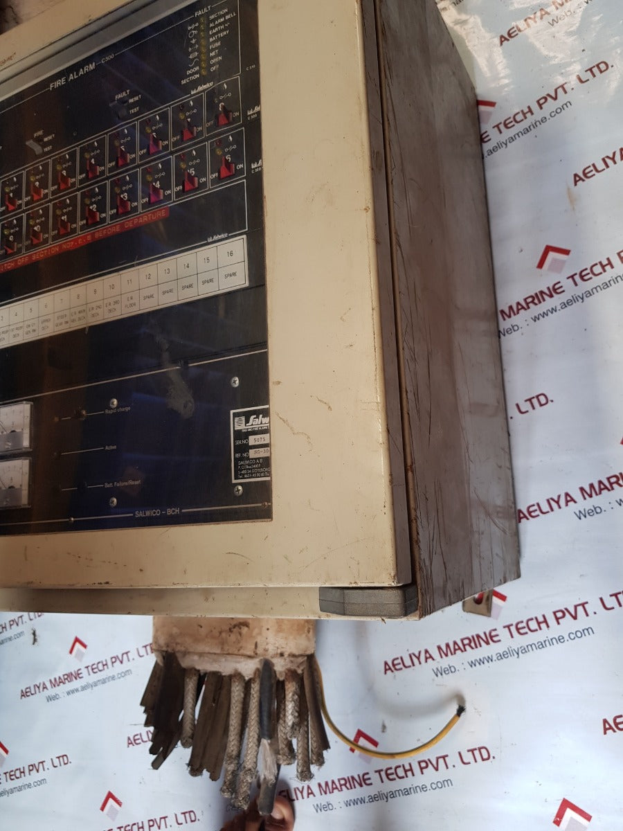 Salwico C300 Gas and Fire Alarm System Panel Fire Alarm C300 BCH SG-3066