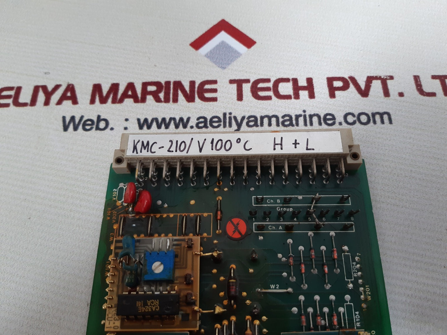 Autronica kmc-210/ v100ºc pcb card 