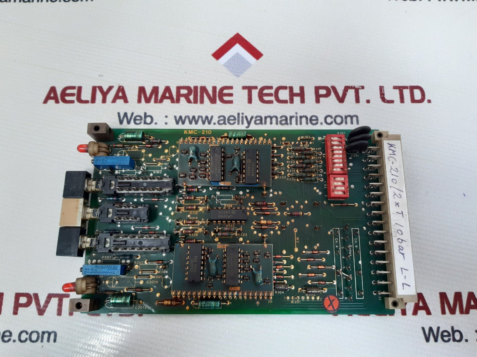 Autronica kmc-210/2xt 10 bar l-l pcb card 