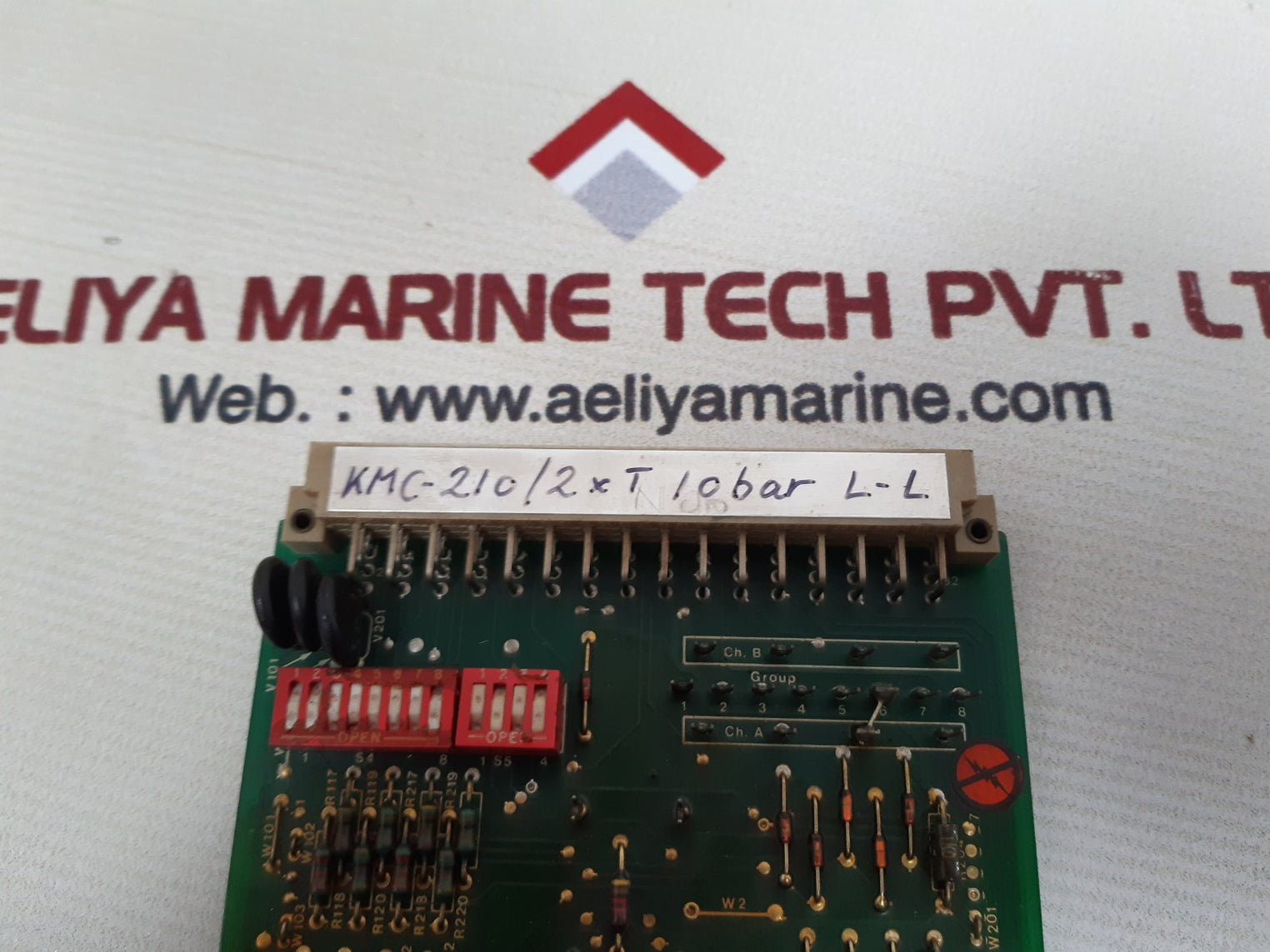 Autronica kmc-210/2xt 10 bar l-l pcb card 