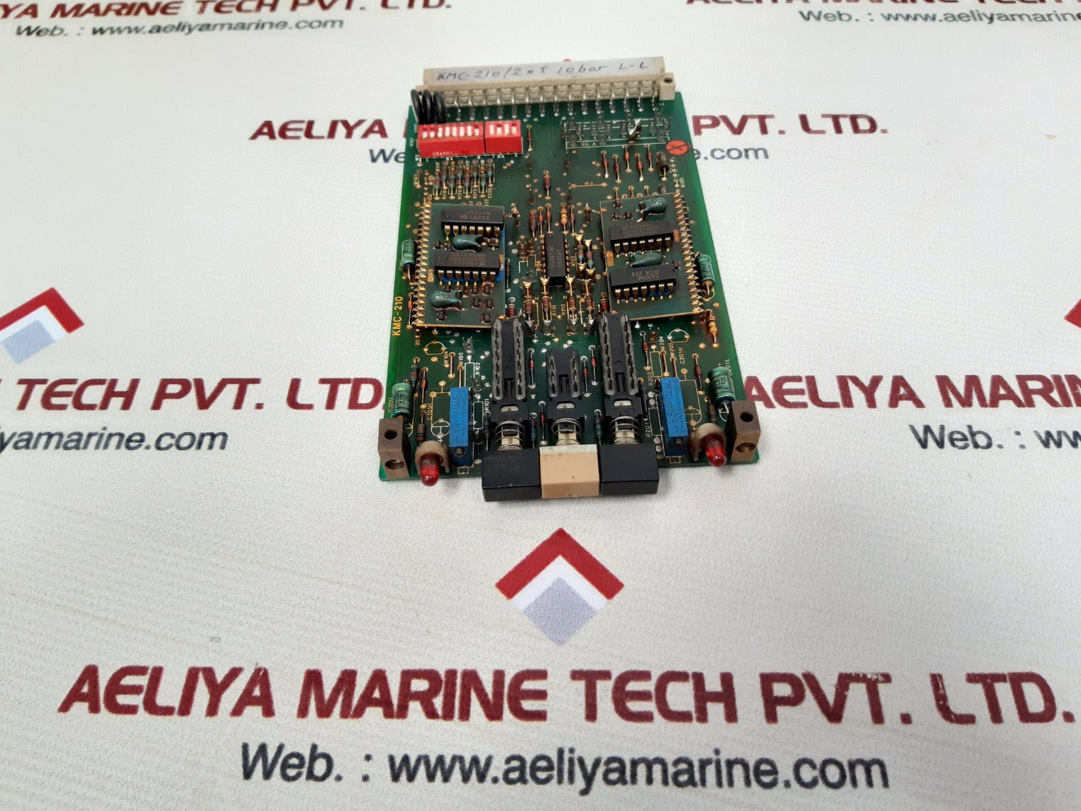 Autronica kmc-210/2xt 10 bar l-l pcb card 